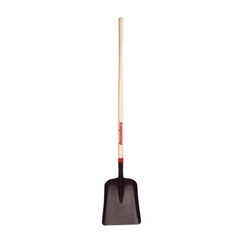 Razor-Back 58.75 in. Steel Scoop Eastern Pattern Shovel Wood Handle