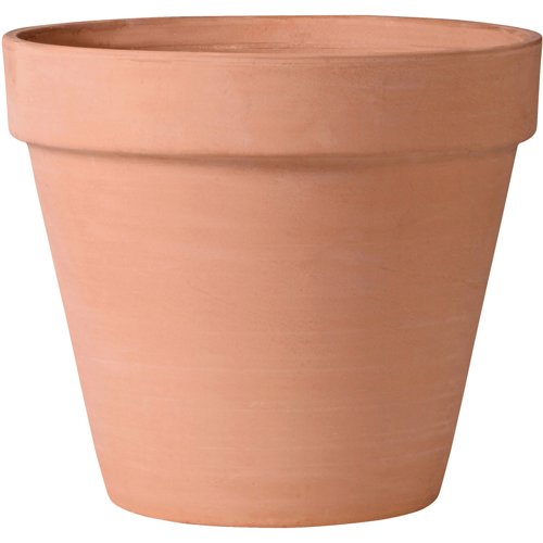 Deroma 3.94 in. H X 4.41 in. W X 4.41 in. D X 4.41 in. D Clay Standard Flower Pot Blush