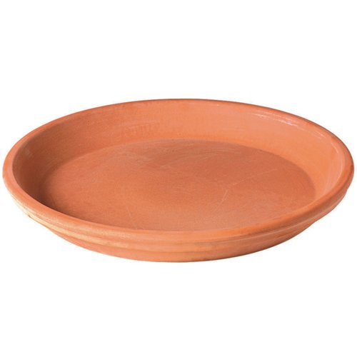 Deroma 0.95 in. H X 6.19 in. W X 6.19 in. D X 6.19 in. D Clay Sottovaso Plant Saucer Terracotta