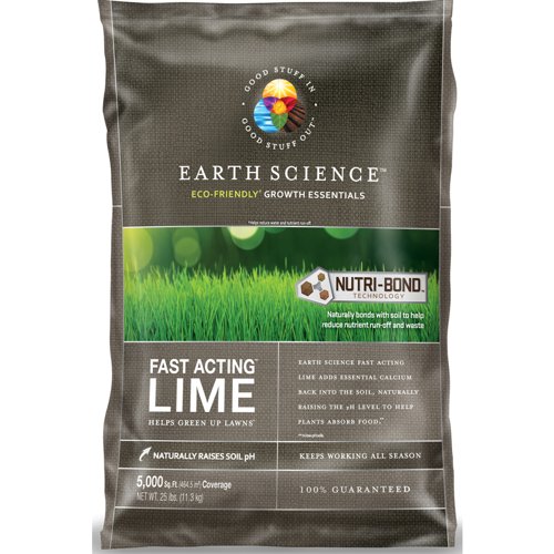 Earth Science Fast Acting Lime 5000 sq ft 25 lb