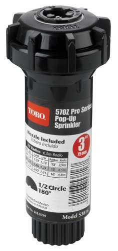 Toro 570Z Pro Series 3 in. H Half-Circle Pop-Up Sprinkler