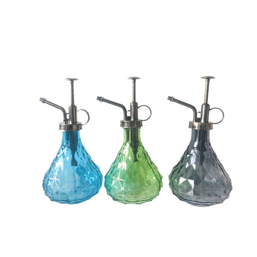 Meadowcreek Assorted 10 oz Glass Globe Plant Mister