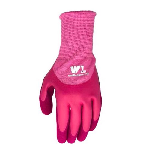 Wells Lamont Women's Indoor/Outdoor Grip Gloves Pink L 1 pk