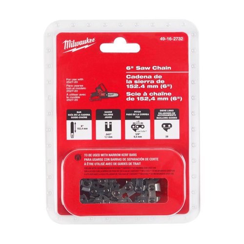 Milwaukee 49-16-2732 6 in. Replacement Chainsaw Chain 28 links