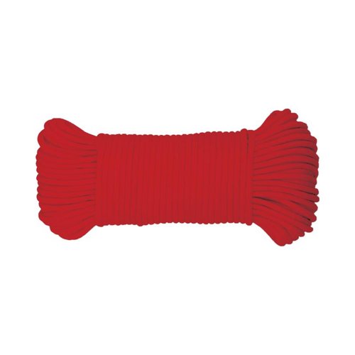 Koch Industries 5/32 in. D X 100 ft. L Red Diamond Braided Paracord Rope
