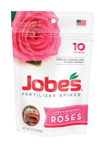 Jobe's Organic Spikes Roses Root Feeder 16 oz