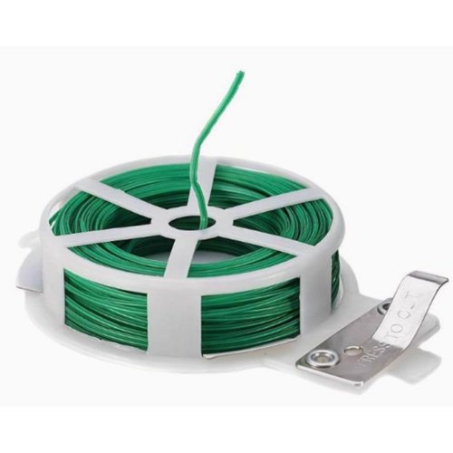 Panacea Green Metal Plant Support Twist Tie