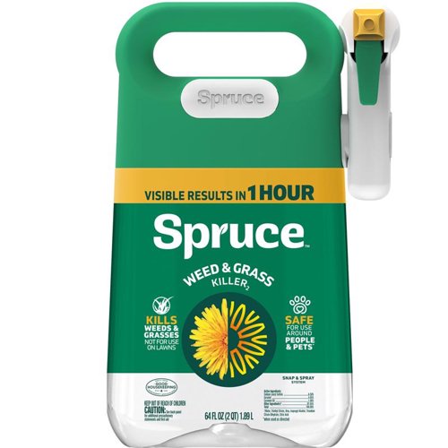 Spruce Snap & Spray Manual Trigger Weed and Grass Killer RTU Liquid 64 oz