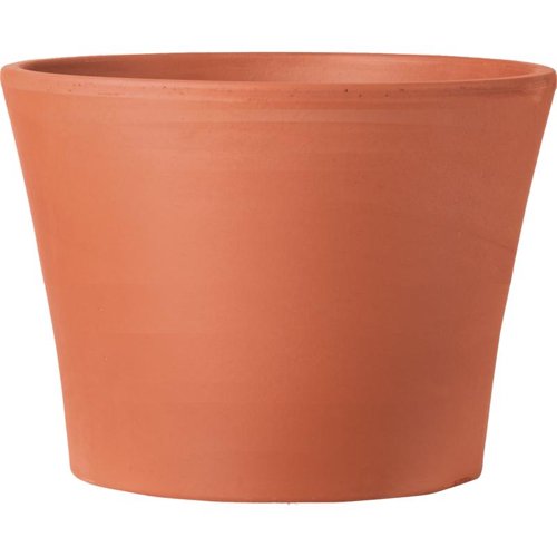 Deroma 3.33 in. H X 4.4 in. D Clay Half Cone Planter Red Terracotta