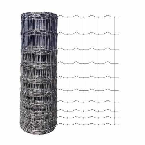 Ironridge 47 in. H X 330 ft. L Steel Field Fencing Gray