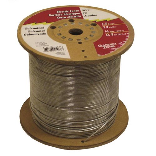 Ironridge 0.06 in. H X 1320 ft. L Galvanized Steel Electric Fence Wire Silver