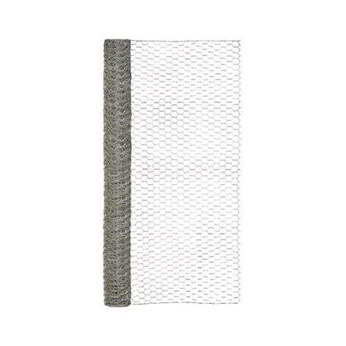 Garden Craft 48 in. H X 25 ft. L Galvanized Steel Fencing 1 in. X 1 in. in.