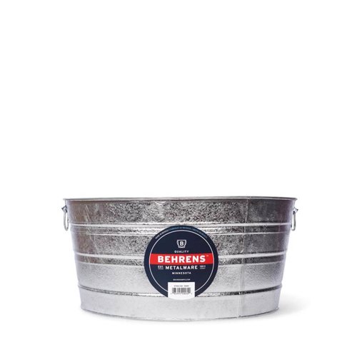 Behrens 17 gal Galvanized Steel Tub Round