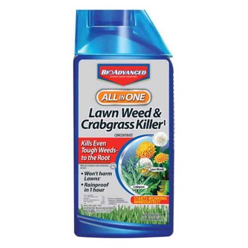 BioAdvanced All-In-One Weed and Crabgrass Killer Concentrate 32 oz