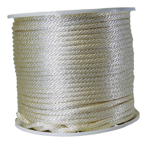 Koch Industries 3/8 in. D X 500 ft. L White Solid Braided Nylon Rope