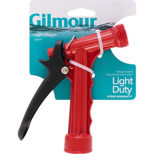 Gilmour The Original Adjustable Continuous Plastic Threaded Front Hose Nozzle