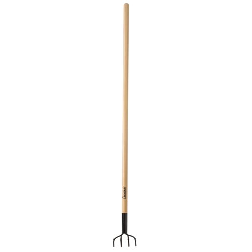 Home Plus 4 Tine Steel Cultivator 48 in. Wood Handle