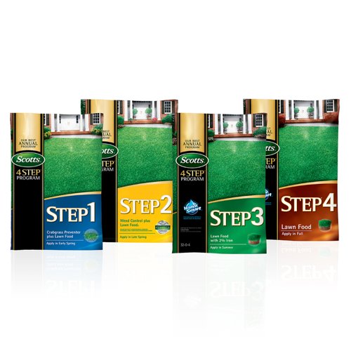 Scotts 4 Step Annual Program Lawn Food For All Grasses 15000 sq ft