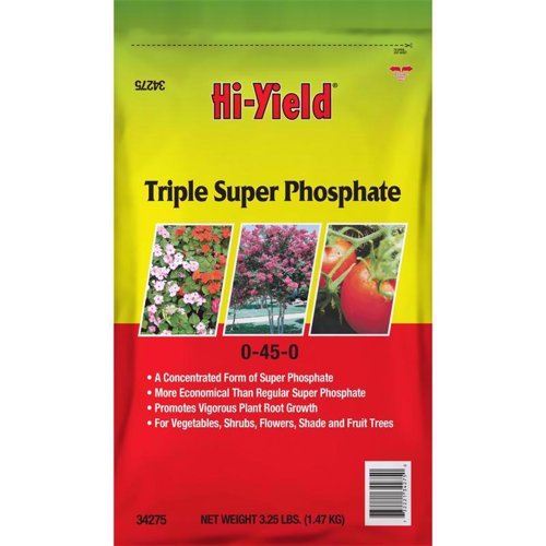 Hi-Yield TRIPLE SUPER PHOSPHATE 0-45-0 Granules Plant Food 3.25 lb