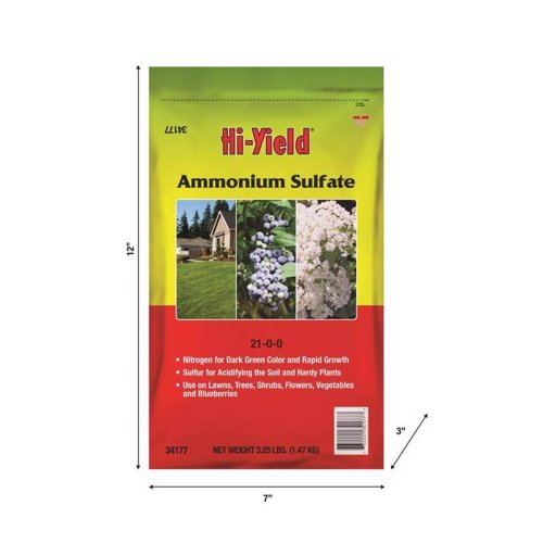 Hi-Yield AMMONIUM SULFATE Granules Plant Food 3.25 lb