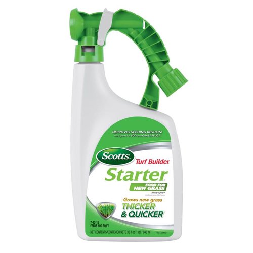 Scotts Turf Builder Lawn Starter Lawn Food For All Grasses 600 sq ft