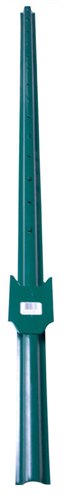 American Posts 1 in. H X 2.25 in. W X 5 ft. L 13 Ga. Powder Coated Green Steel U-Post