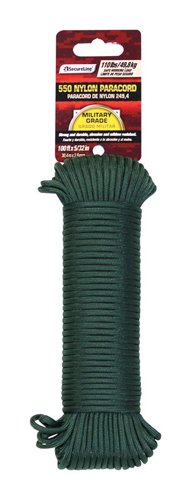 Koch Industries SecureLine 5/32 in. D X 100 ft. L Olive Drab Braided Nylon Paracord
