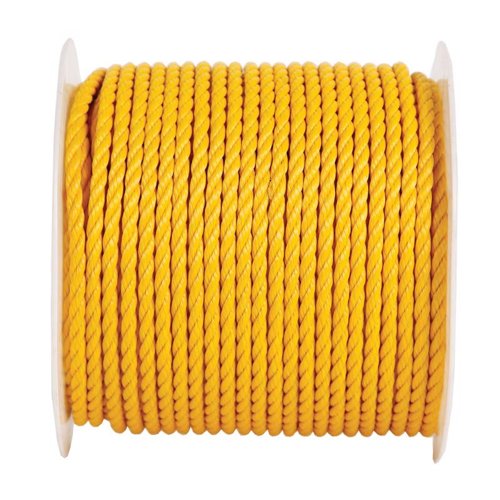 Koch Industries 3/8 in. D X 400 ft. L Yellow Twisted Polypropylene Rope