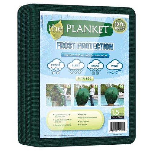 Planket 10 ft. L X 10 ft. W 1 pk Garden Cover