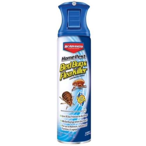 BioAdvanced Home Pest Bed Bug and Flea Killer Continuous Spray 15.7 oz