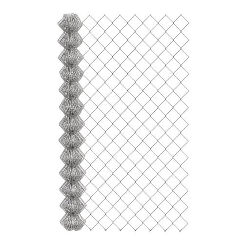 Yardlink 48 in. H X 10 ft. L Steel Chain Link Fencing Gray