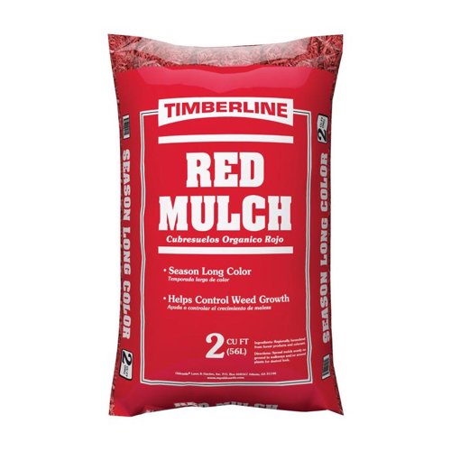 Timberline Red Shredded Mulch 2 cu ft