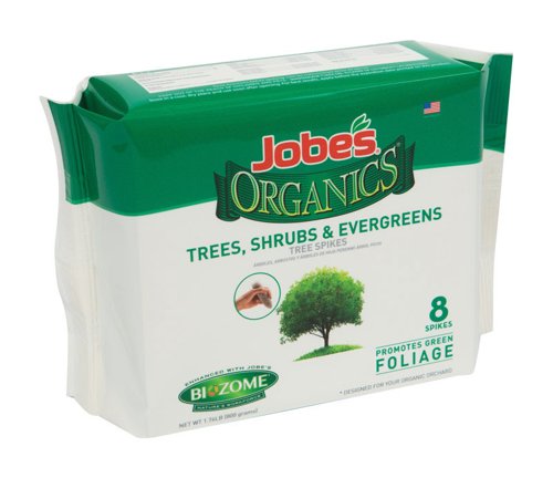 Jobe's Organic Shrubs/Trees/Vegetables 8-2-2 Plant Fertilizer 8 pk