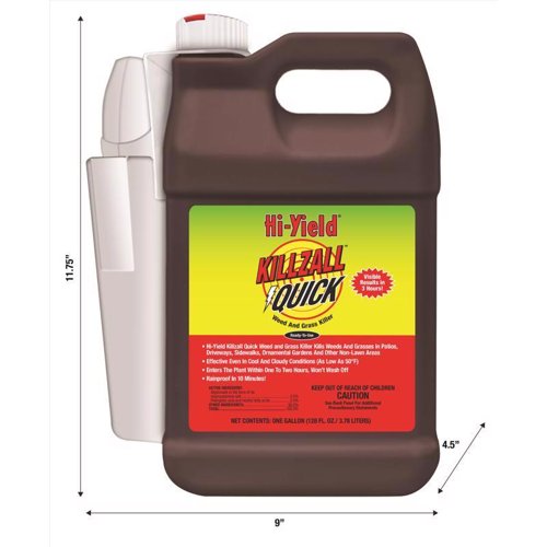 Hi-Yield Killzall Quick Weed and Grass Killer RTU Liquid 1 gal