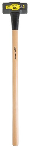Collins 10 lb Steel Double Face Sledge Hammer 36 in. Hickory Handle