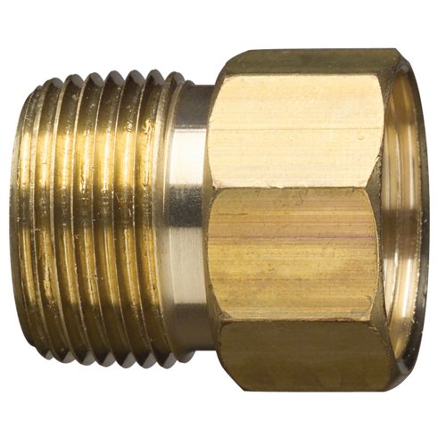 Gilmour 3/4 in. Brass Threaded Male/Female Hose Connector
