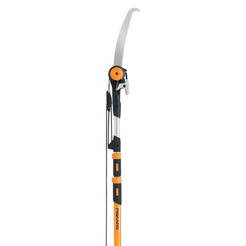 Fiskars 192 in. Steel Bypass Extendable Tree Pruner