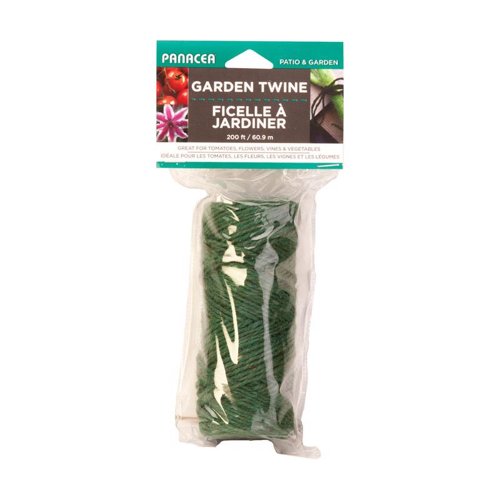 Panacea 0.08 in. W Green Fabric Garden Twine