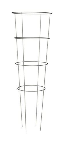 Panacea 54 in. H X 16 in. W Gray Steel Tomato Cage