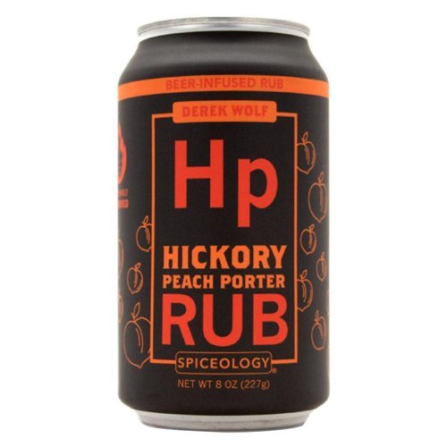 Spiceology Derek Wolf Hickory Peach Porter BBQ Rub 8 oz