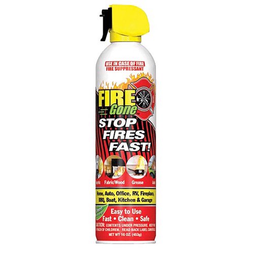 Fire Gone 16 oz Fire Suppressor For Household