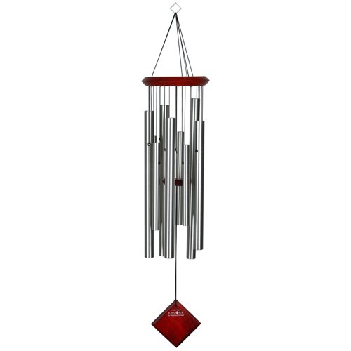 Woodstock Chimes Chimes of Orion Silver Aluminum/Wood 30 in. Wind Chime
