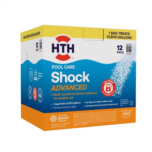 HTH Pool Care Granule Shock Treatment 12 lb
