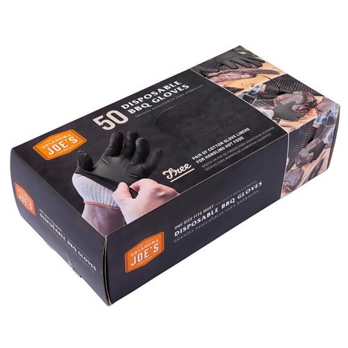 Oklahoma Joe's Nitrile Grilling Glove 9.5 in. W 50 pc – Grilling Accessories | City Lumber | Your One Stop Shop Hardware, Building Supplies & Tools in Texas San Angelo, Texas