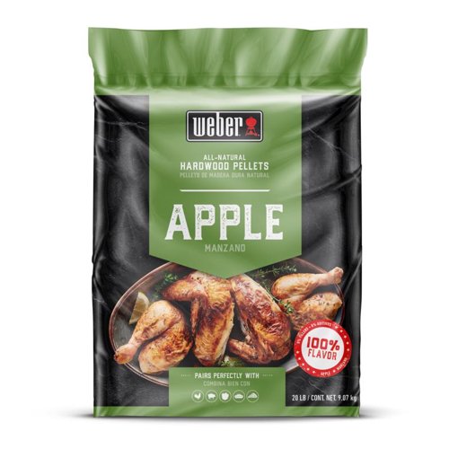 Weber SmokeFire Hardwood Pellets All Natural Apple 20 lb