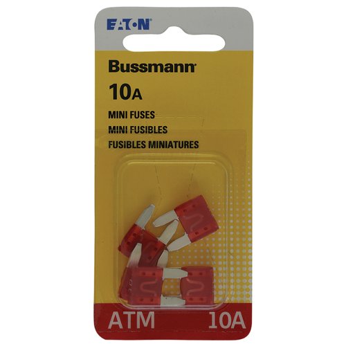 Bussmann 10 amps ATM Red Blade Fuse 5 pk