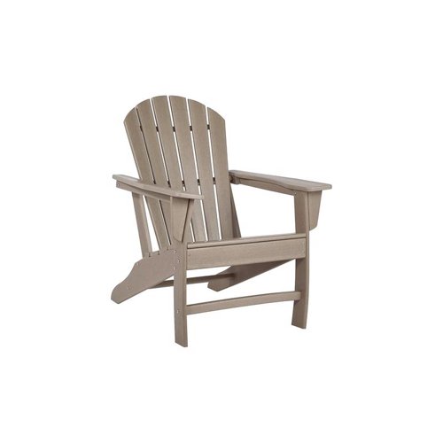 Signature Design by Ashley Sundown Treasure Brown HDPE Frame Adirondack Armchair