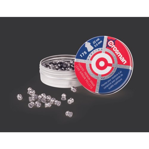 Crosman 0.22 14.3 grain Pointed Pellets 175 pk