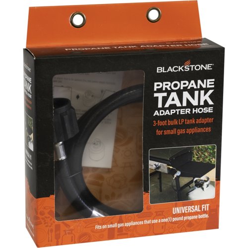 Blackstone Rubber Gas Line Hose and Regulator 12 in. L For Blackstone