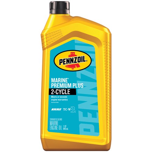 Pennzoil Marine TC-W3 2-Cycle Synthetic Blend Engine Oil 1 qt 1 pk